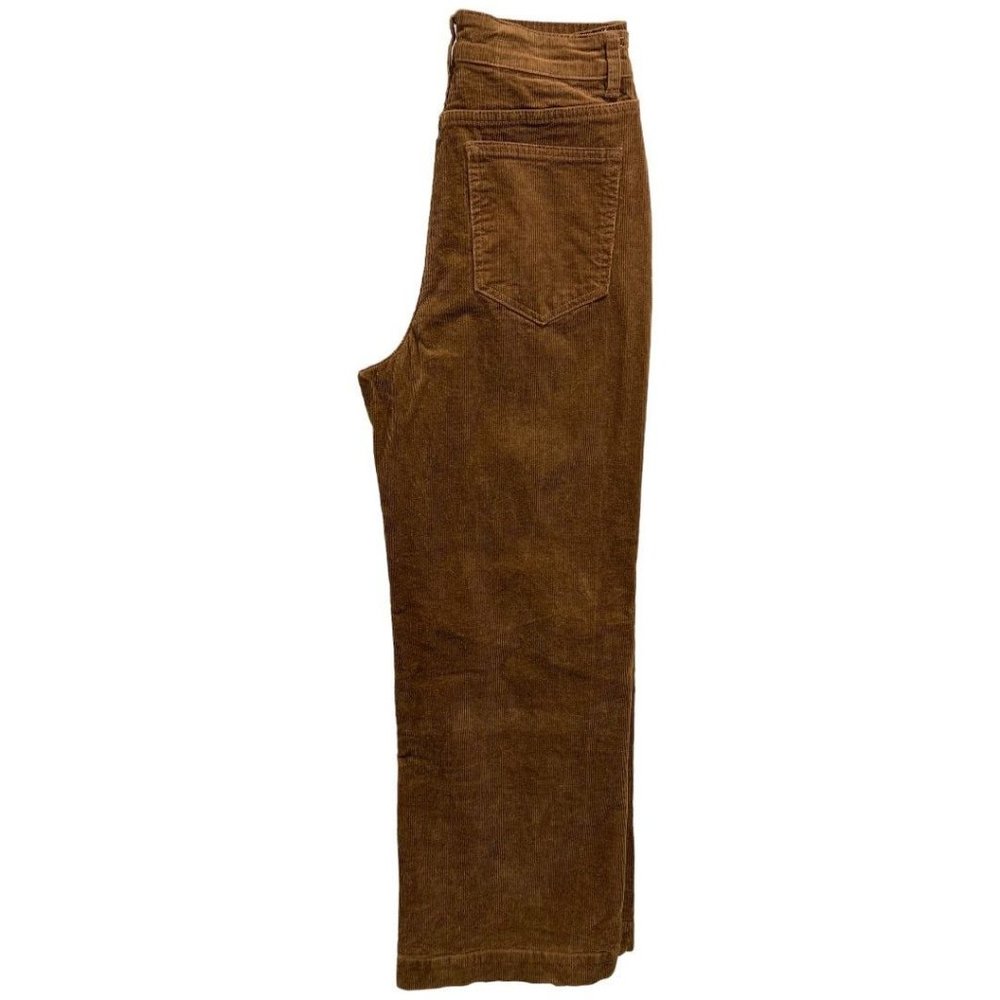 Medium Shein Women's Brown Corduroy Pants Wide‎ Leg 30" Inseam